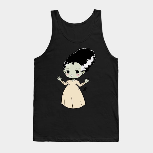 Shocked Bride Tank Top by Psychofishes
